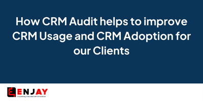 How CRM Audit helps to improve CRM Usage and CRM Adoption for our Clients