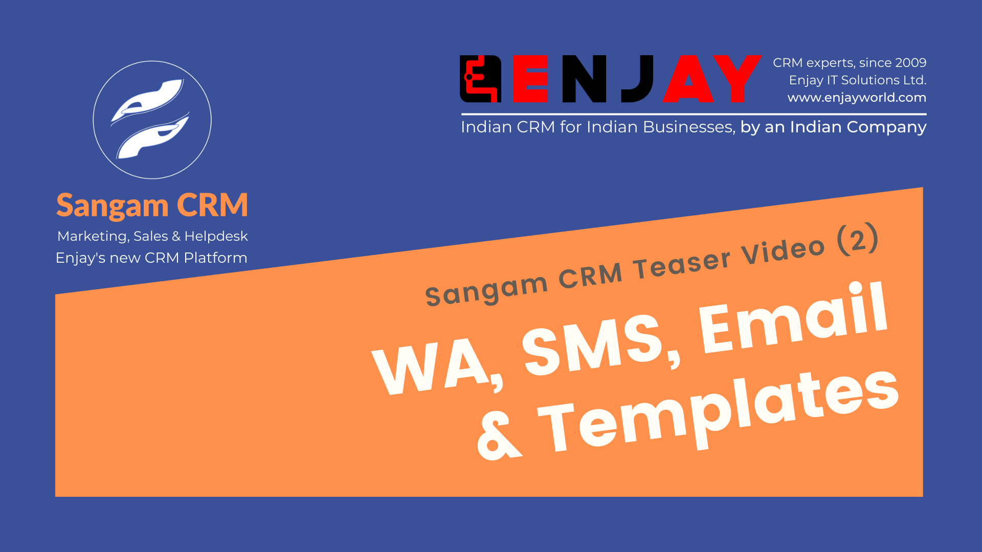 SMS, email and WA CRM