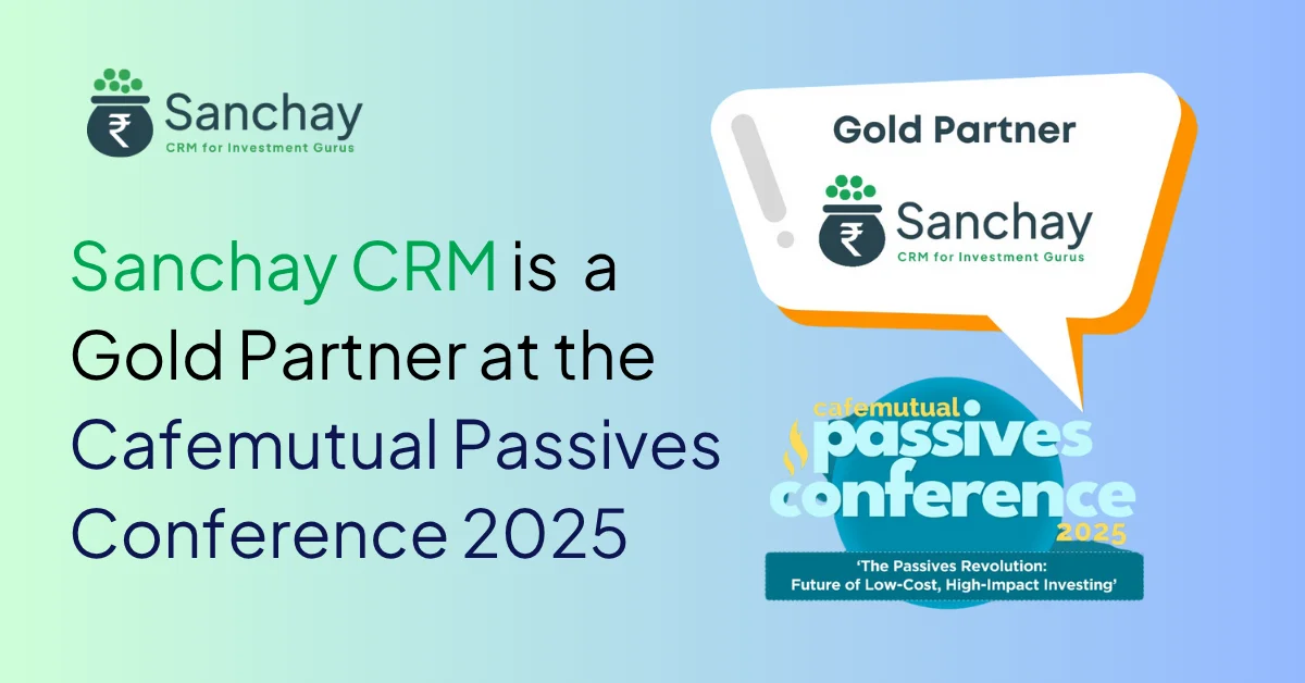 Sanchay CRM Partner of Cafemutual